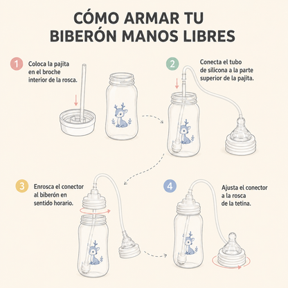 Biberón manos libres